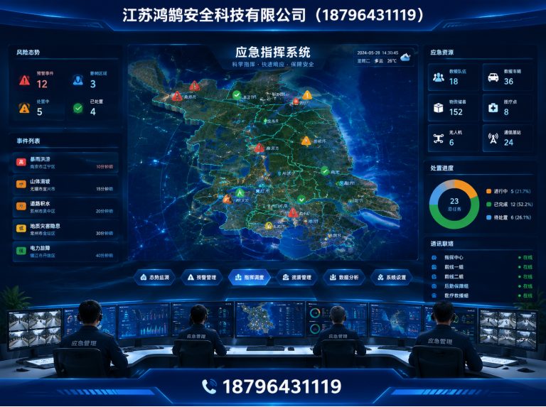 五指山消防通信指挥展示图