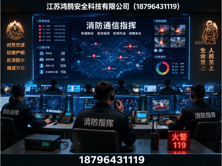 五指山智慧消防系统展示图